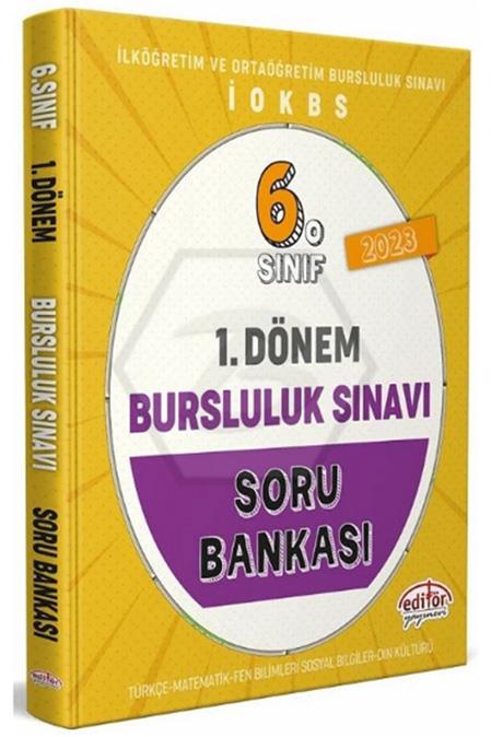 6.Sınıf 1.Dönem Bursluluk Sınavı Soru Bankası