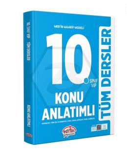 10.Sınıf VIP Tüm Dersler Konu Anlatımlı