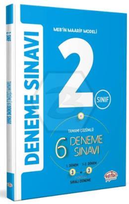 2.Sınıf Tamamı Çözümlü 3 + 3 Deneme Sınavı