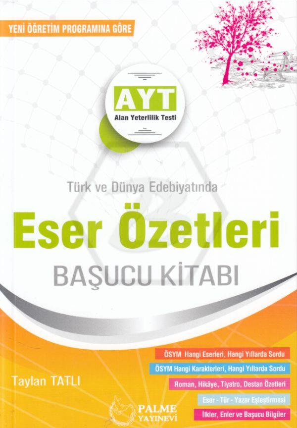 AYT Eser Özetleri Baş Ucu Kitabı