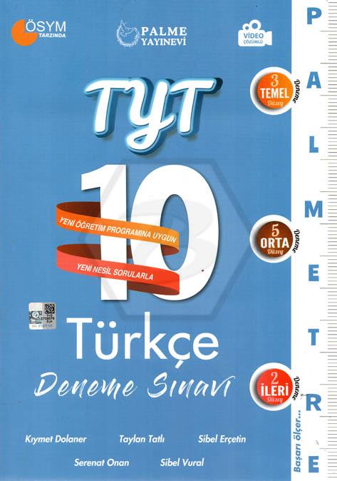TYT Türkçe Palmetre 10 Lu Deneme Sınavı