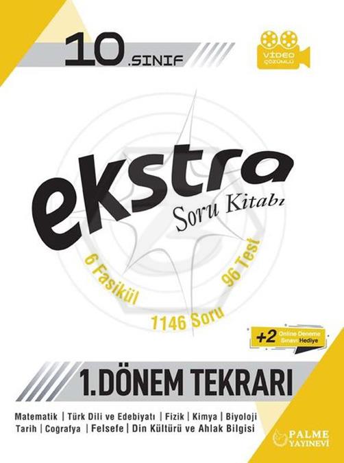 10.Sınıf Ekstra Soru Kitabı 1.Dönem Tekrarı