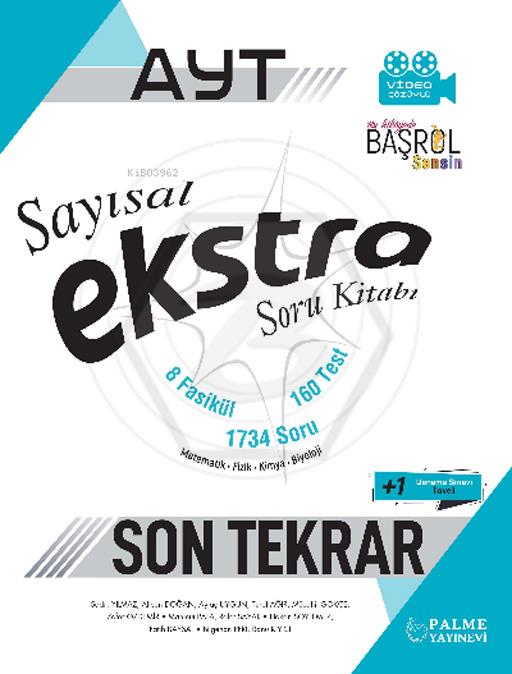 2022 AYT Ekstra Sayısal Soru Kitabı