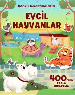 Renkli Çıkartmalarla Evcil Hayvanlar
