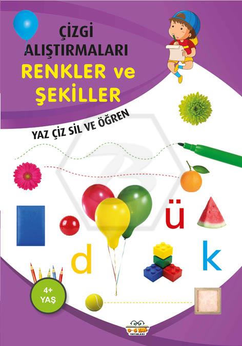 Renkler Ve Şekiller - Yaz Çiz Sil Öğren