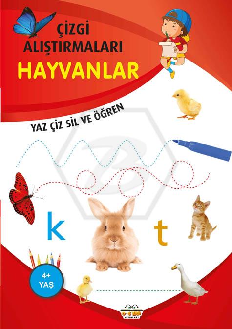 Hayvanlar - Yaz Çiz Sil Öğren