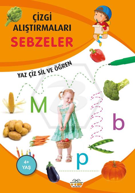 Sebzeler - Yaz Çiz Sil Öğren