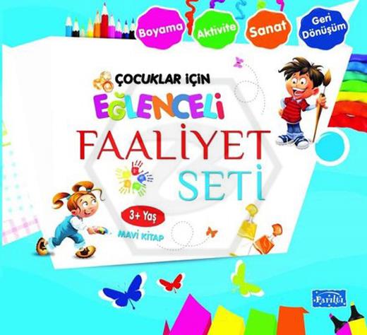 Eğlenceli Faaliyet Seti - Mavi Kitap