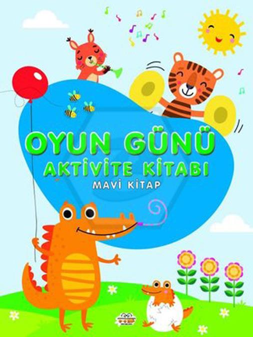 Mavi Kitap - Oyun Günü Aktivite Kitapları
