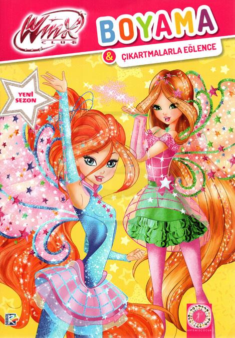 Winx Club-Boyama&Çıkartmalarla Eğlence
