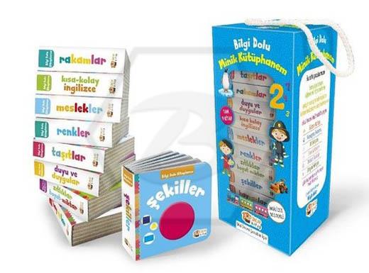 Bilgi Dolu Minik Kütüphanem Mavi Kutu