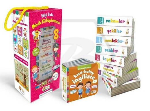 Bilgi Dolu Minik Kütüphanem Pembe kutu