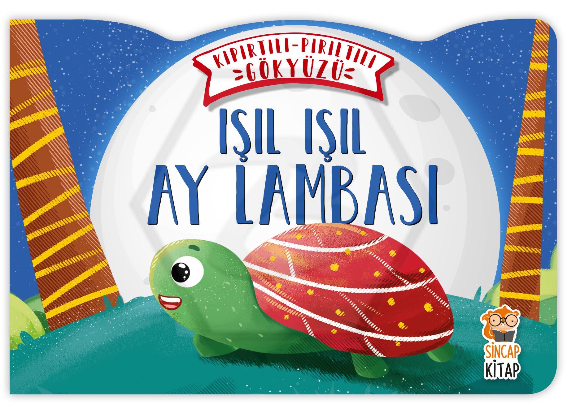 Işıl Işıl Ay Lambası - Kıpırtılı Pırıltılı Gökyüzü