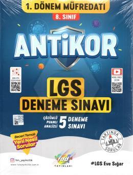 8.Sınıf LGS 1.Dönem 5’li Antikor Deneme Sınavı