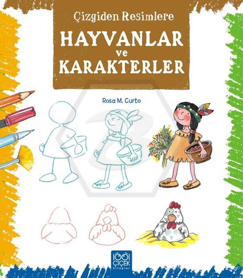 Çizgiden Resimlere - Hayvanlar ve Karakterler