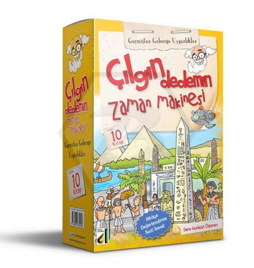 Çılgın Dedemin Zaman Makinesi-2 -Geçmişten Geleceğe Uygarlıklar - 10 Kitap