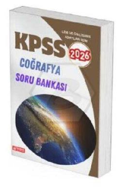 2026 KPSS Lise ve Önlisans Coğrafya Soru Bankası