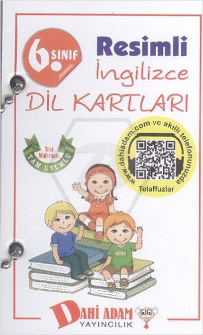 6.Sınıf Resimli İngilizce Dil Kartları