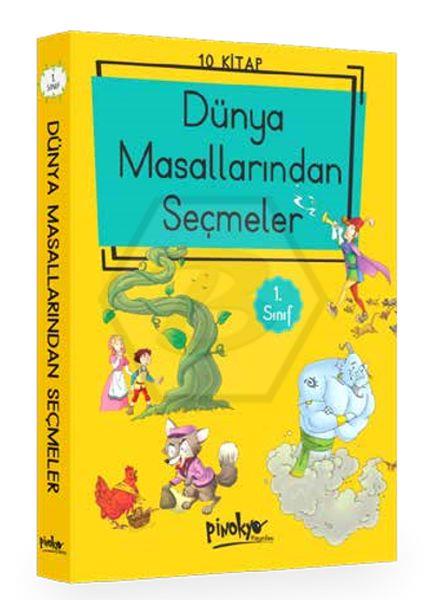 1.Sınıf Dünya Masallarından Seçmeler - 10 Kitap