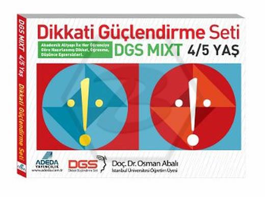 DGS MIXT Dikkati Güçlendirme Seti 4-5 Yaş