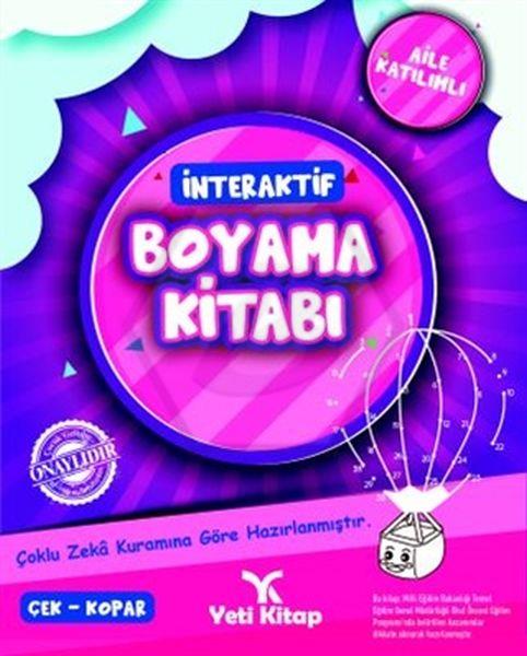 İnteraktif Boyama Kitabı-2-Pembe- 3+