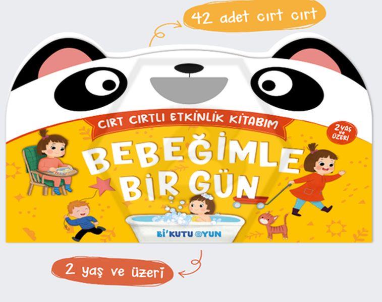 Bebeğimin Bir Günü - Cırt Cırtlı Etkinlik Kitabım (18-24 Ay)