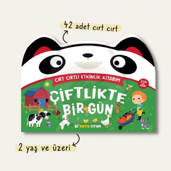 Cırt Cırtlı Etkinlik Kitabım – Çiftlikte Bir Gün (2+ Yaş)