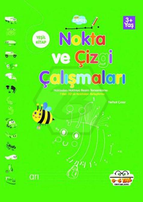 Yeşil - Nokta Ve Çizgi Çalışmaları 