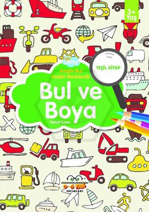 Yeşil Kitap - Bul Ve Boya