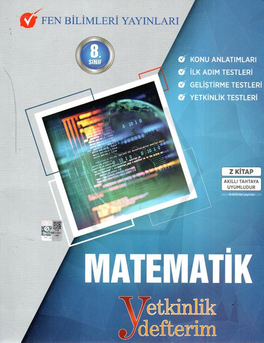 8.Sınıf Yeni Nesil Matematik Yetkinlik Defterim