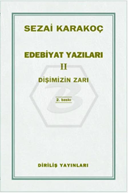Edebiyat Yazıları 2 / Dişimizin Zarı