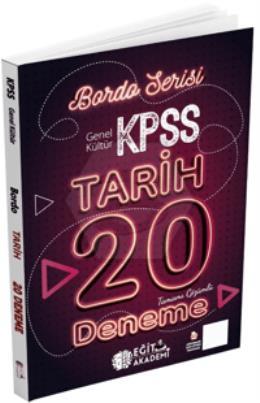 KPSS Tarih Tamamı Çözümlü 20 Bordo Deneme Sınavı
