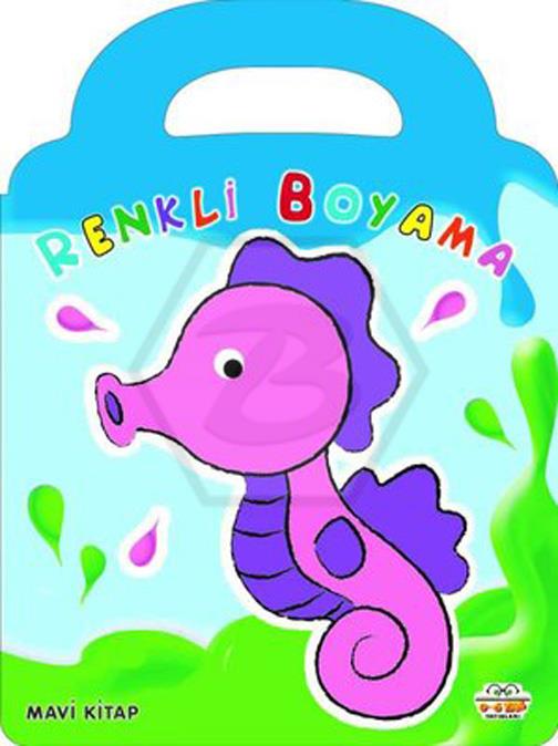 Mavi Kitap - Renkli Boyama