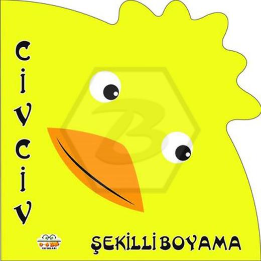 Civciv - Şekilli Boyama