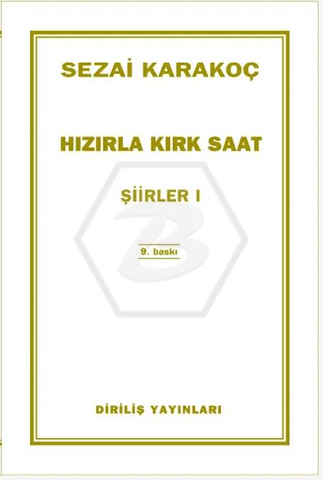 Hızırla Kırk Saat Şiirler