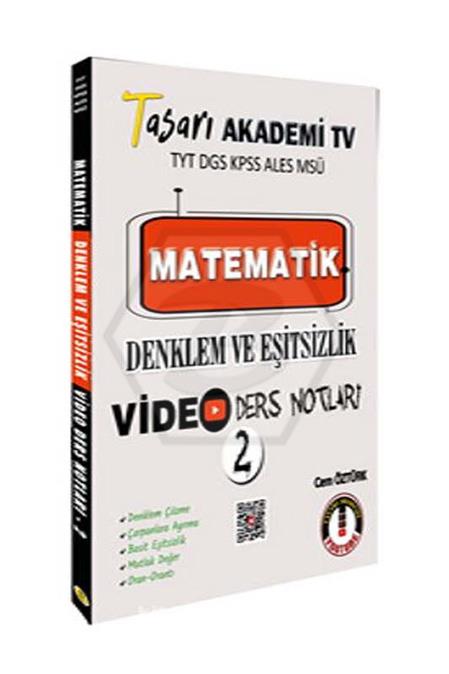 DGS Matematik Denklem Eşitsizlikler Video Ders Notları-2