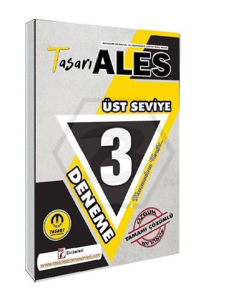 ALES Üst Seviye 3 Çözümlü Deneme 