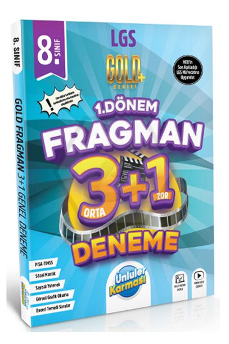 8.Sınıf LGS 1. Dönem Tüm Dersler Fragman 3+1 Deneme