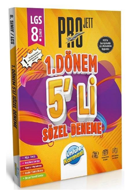 8.Sınıf LGS 1. Dönem Sözel Pro JETT 5 li Deneme