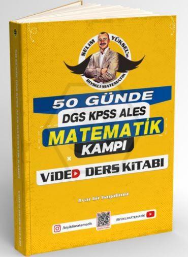 50 Günde DGS - KPSS - ALES Matematik Kampı Video Ders Kitabı