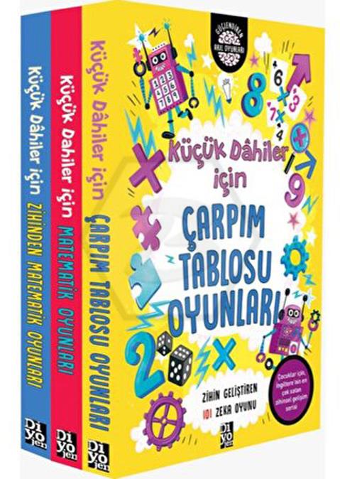 Küçük Dahiler - Matematik Seti (3 Kitap)