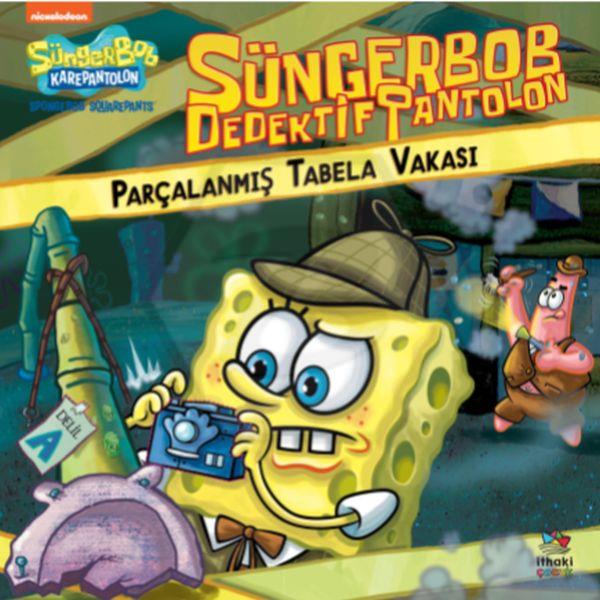 Süngerbob Dedektif Pantalon-Parçalanmış Tabela Vakasıı