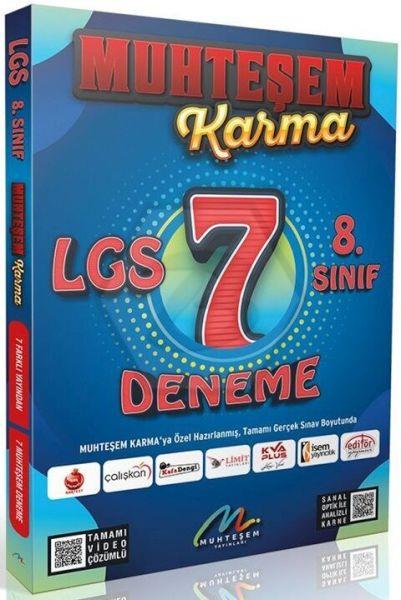 2024 Muhteşem Karma 8.Sınıf LGS 7 li Deneme Seti