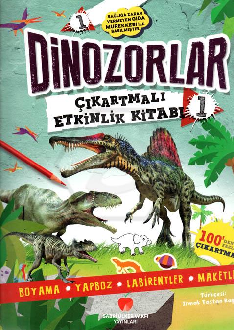 Dinozorlar Çıkartmalı Etkinlik Kitabı 1