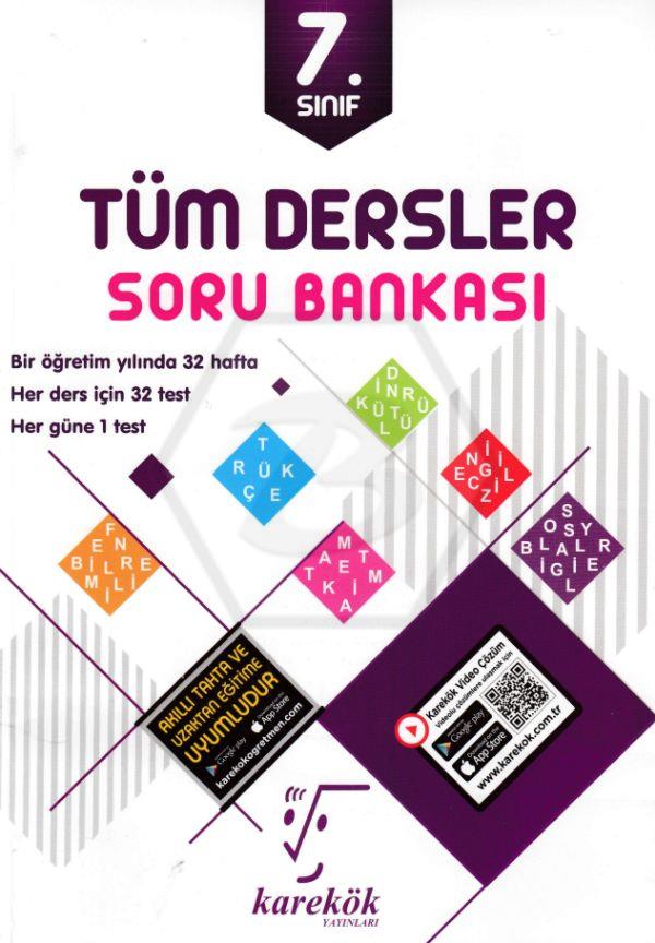 7.Sınıf Tüm Dersler Soru Bankası