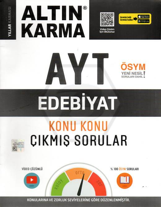 AYT Edebiyat Konu Konu Çıkmış Sorular