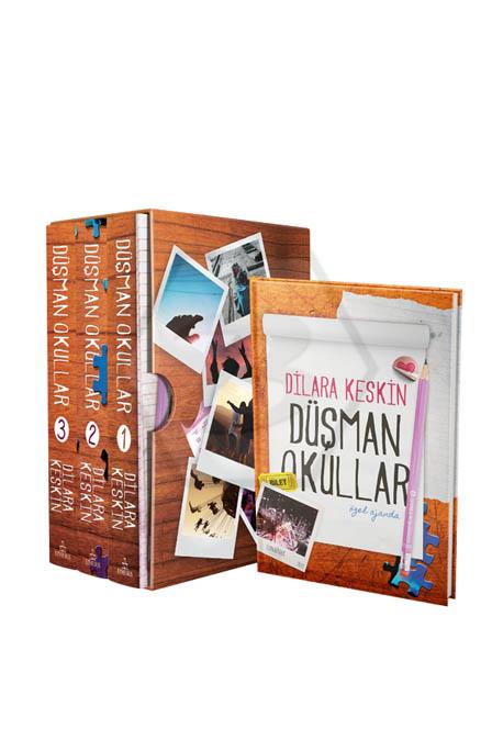 Düşman Okullar Seti - Karton Kapak (3 Kitap)