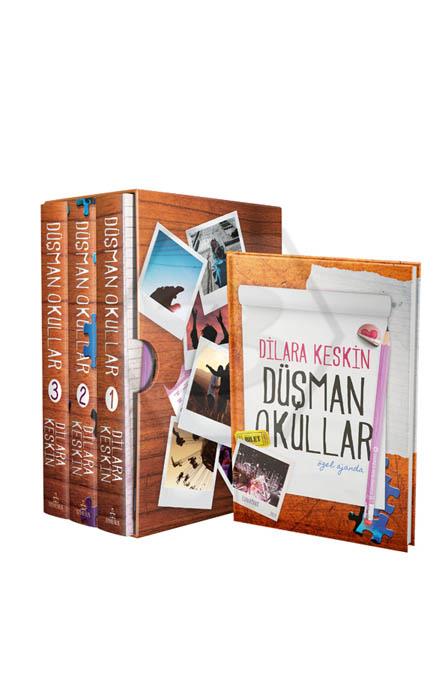 Düşman Okullar Seti - Ciltli (3 Kitap)