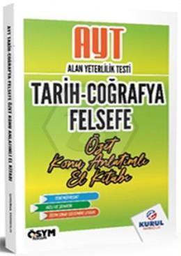 AYT Tarih Coğrafya Felsefe Özet Konu Anlatımlı El Kitabı
