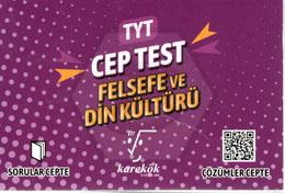 TYT Cep Test Felsefe ve Din Kültürü